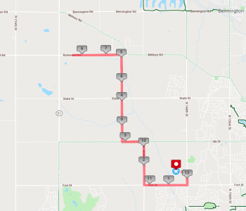 Ethan A. Rhodig Memorial Triathlon Bike Course