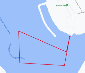 Ethan A. Rhodig Memorial Triathlon Swim Course